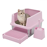 Pink Open Litter Box